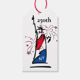 Statue of Liberty mit Feuerwerk 250. Unabhängigkei Geschenkanhänger