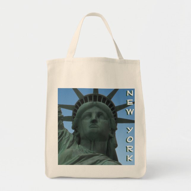 Statue of Liberty NY Tote Bag New York Souvenirs Tragetasche (Vorne)