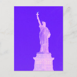 Statue of Liberty Patriotic USA Amerika 4. Juli Postkarte