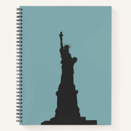 Statue of Liberty Spiral Notebook Notizbuch