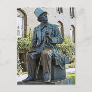 Statue Postkarte