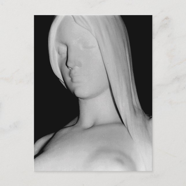 Statue Postkarte (Vorderseite)