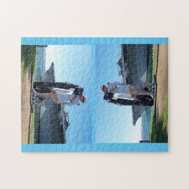 Statue Sailor baiser Nurse dans San Diego Puzzle (Horizontal)