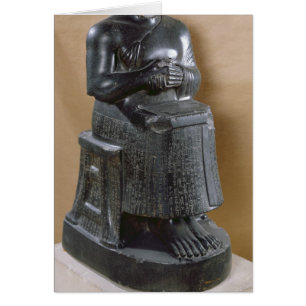 Statue sans tête du Prince Gudea en tant que