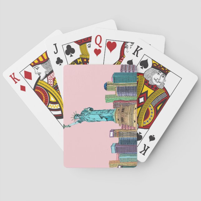 Statue Spielkarten (Rückseite)