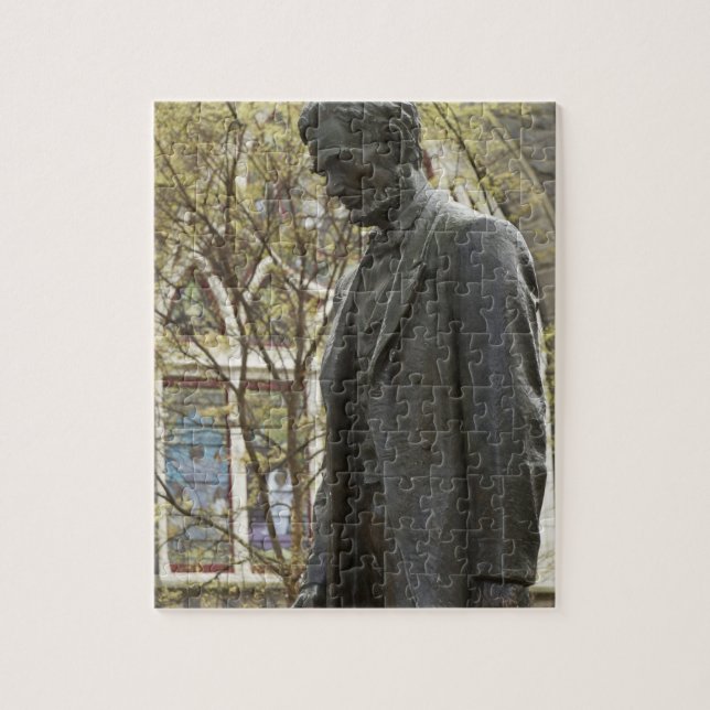 Statue von Abraham Lincoln, Portland, Oregon (Vertikal)