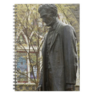 Statue von Abraham Lincoln, Portland, Oregon Notizblock
