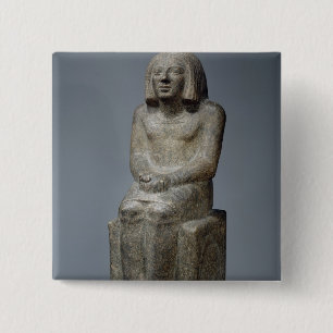 Statue von Ankh, Priester von Horus, frühes Button