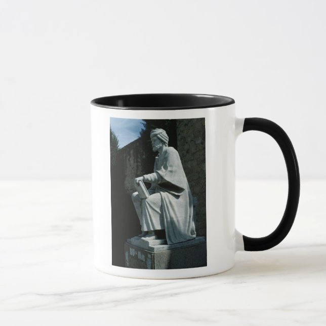 Statue von Averroes Tasse (Rechts)
