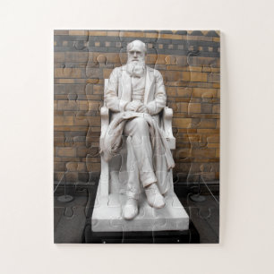 Statue von Charles Darwin