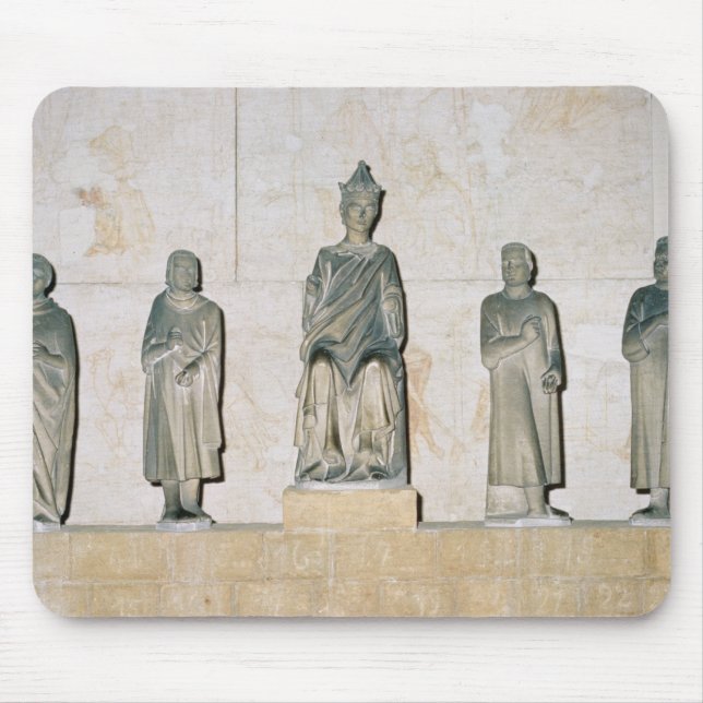 Statue von Henry VII, heiliger römischer Kaiser Mousepad (Vorne)