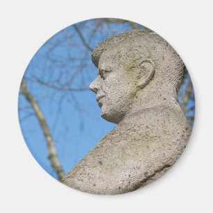 Statue von John F. Kennedy in Bonn Magnet