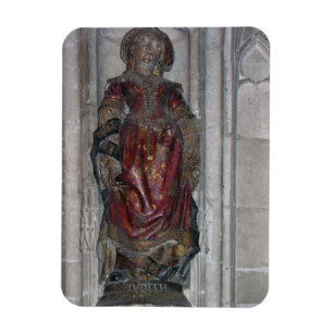 Statue von Judith (vielfarbiger Stein) Magnet