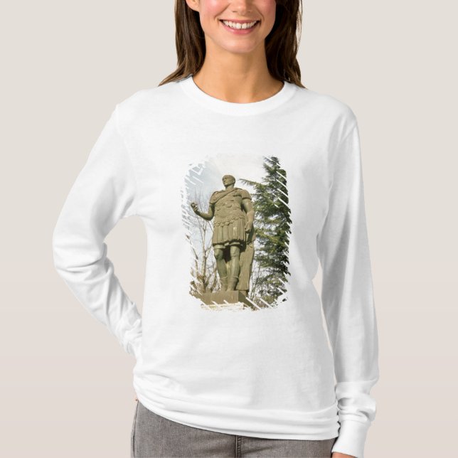 Statue von Julius Cäsar T-Shirt (Vorderseite)