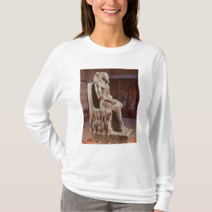 Statue von Khafre inthronisierte T-Shirt
