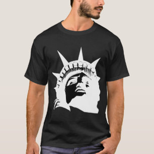 Statue von Liberty_White T-Shirt