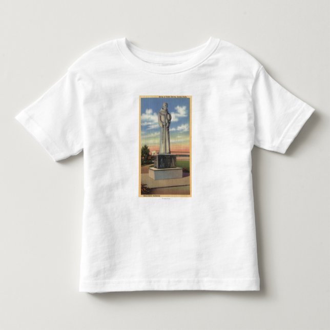 Statue von Padre Garces in Garces Kreis Kleinkind T-shirt (Vorderseite)