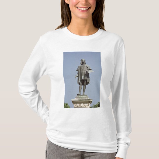 Statue von RAPHAEL Sanzio von Urbino, 1897 T-Shirt (Vorderseite)