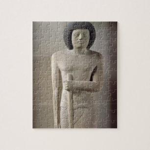 Statue von Sepa, altes Königreich (gemalter