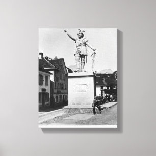 Statue von William sagen, c.1860-90 Leinwanddruck