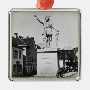 Statue von William sagen, c.1860-90 Ornament Aus Metall