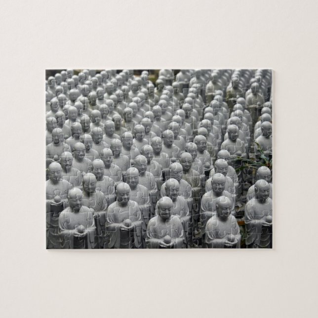 Statuen Buddha-Zeilen (Horizontal)