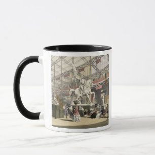 Statuen im Belgien-Abschnitt des großen Exhibi Tasse