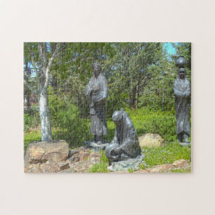 Statuen im Park Ottawa.