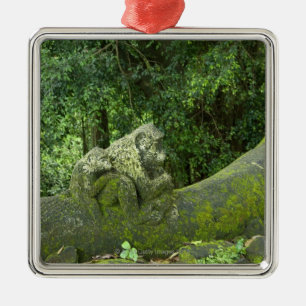 Statuen im Ubud Affe-Wald Ornament Aus Metall