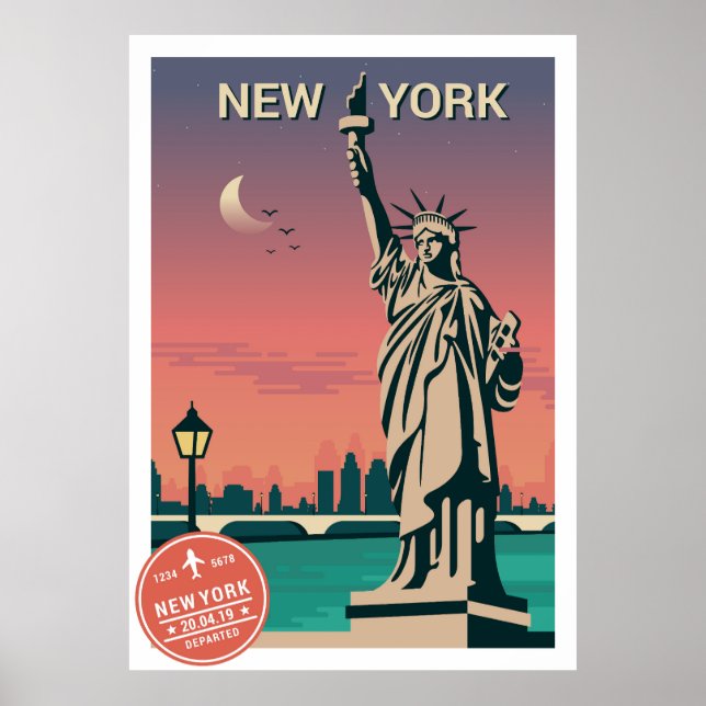 Statuenfreiheit Poster (Vorne)