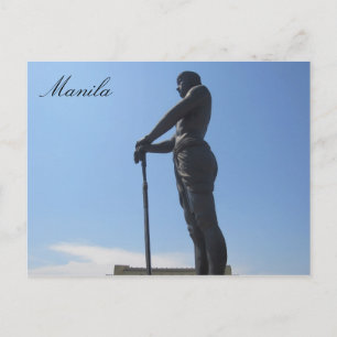 Statuenprofil Postkarte