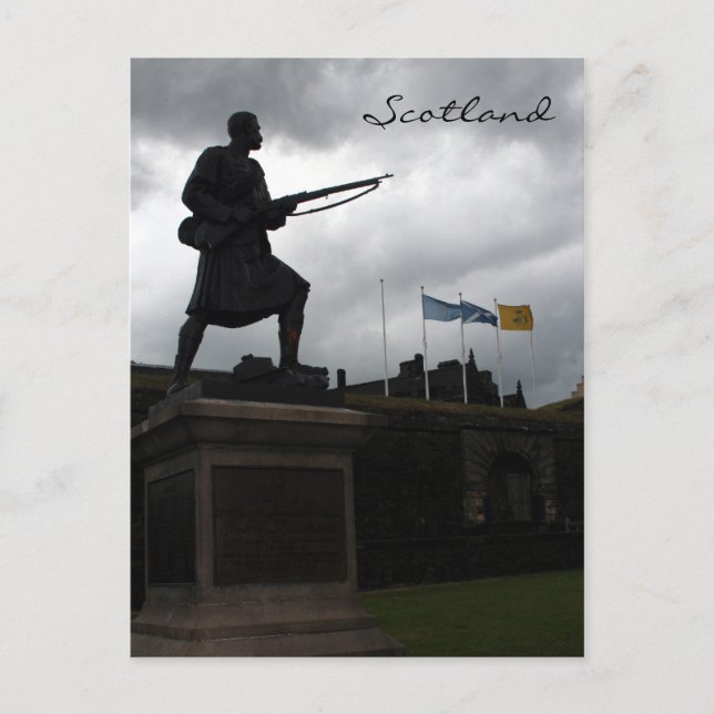 Statuenschloss Postkarte (Vorderseite)