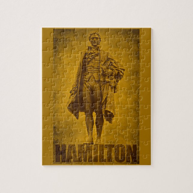 Statueske Alexander Hamilton Design (Vertikal)