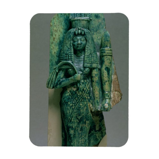 Statuette der Königin Tiye, Ehefrau Amenophis III, Magnet (Vertikal)