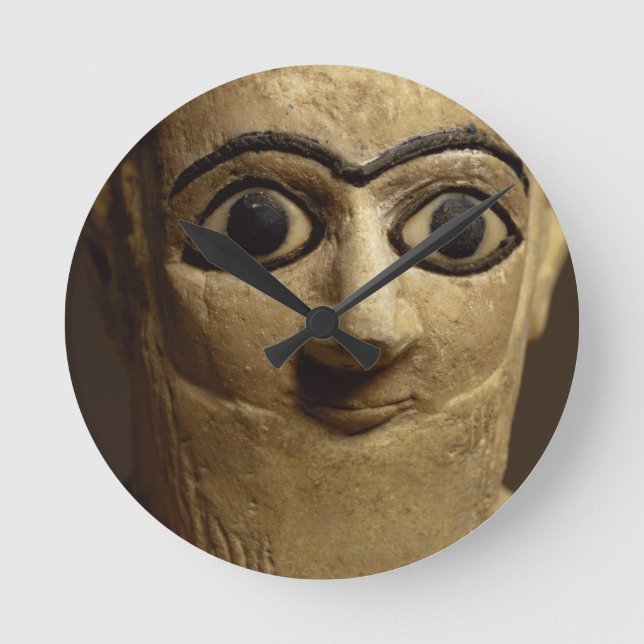 Statuette der offiziellen oder steilen Ebih-Il-Wor Runde Wanduhr (Vorderseite)