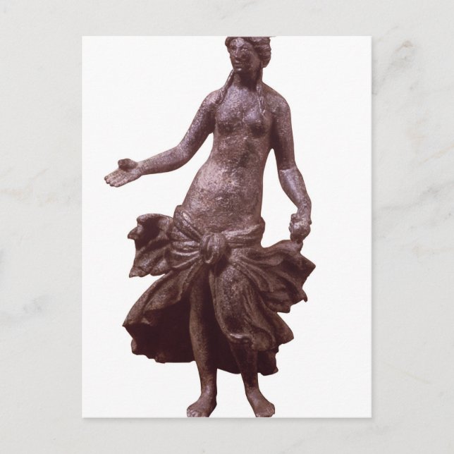 Statuette der Venus, spätes 1. oder 2. Jahrhundert Postkarte (Vorderseite)