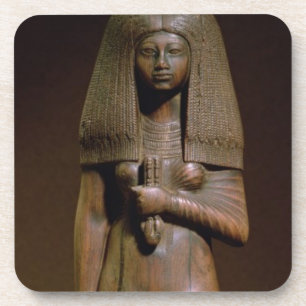 Statuette des Tuya, Kopf des Harems von Minute, N Untersetzer