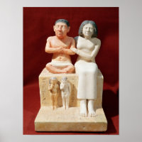 Statuette des Zwerges Seneb und seiner Familie