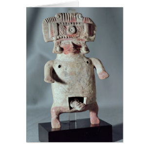 Statuette d'une femme donnant naissance