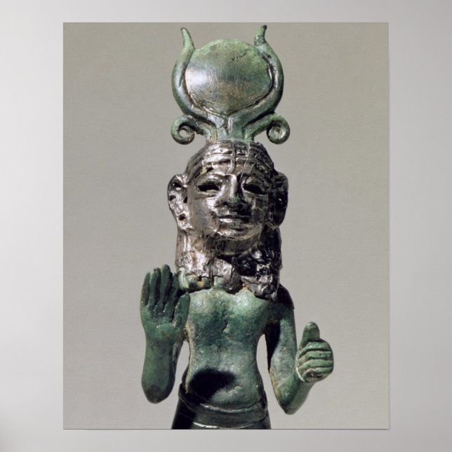 Statuette einer phönizischen Göttin aus dem Phoeni Poster (Vorne)