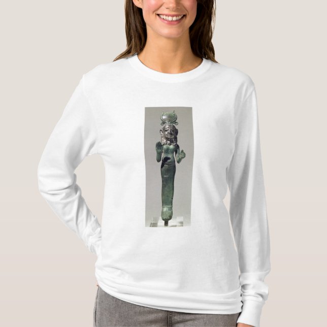 Statuette einer phönizischen Göttin, vom Phoeni T-Shirt (Vorderseite)