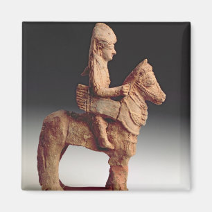 Statuette eines bewaffneten Reiters, Byblos, 8.-. Magnet