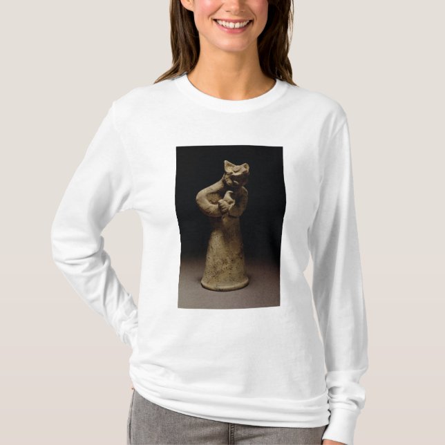 Statuette eines Löwe-Köpfigen Dämons, T-Shirt (Vorderseite)