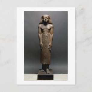 Statuette von Amenemhatankh, Arbeitnehmer bei Croc Postkarte