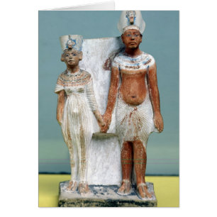 Statuette von Amenophis IV und Nefertiti