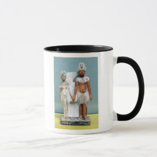 Statuette von Amenophis IV und von Nefertiti Tasse