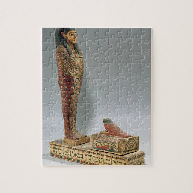 Statuette von Osiris von Iahmes (gemaltes Holz) (Vertikal)