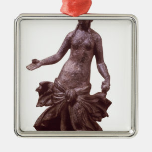 Statuette von Venus, spät 1. oder ANZEIGE des 2. Ornament Aus Metall
