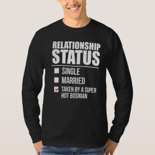 Status der Beziehungen zwischen den bosnischen Hot T-Shirt