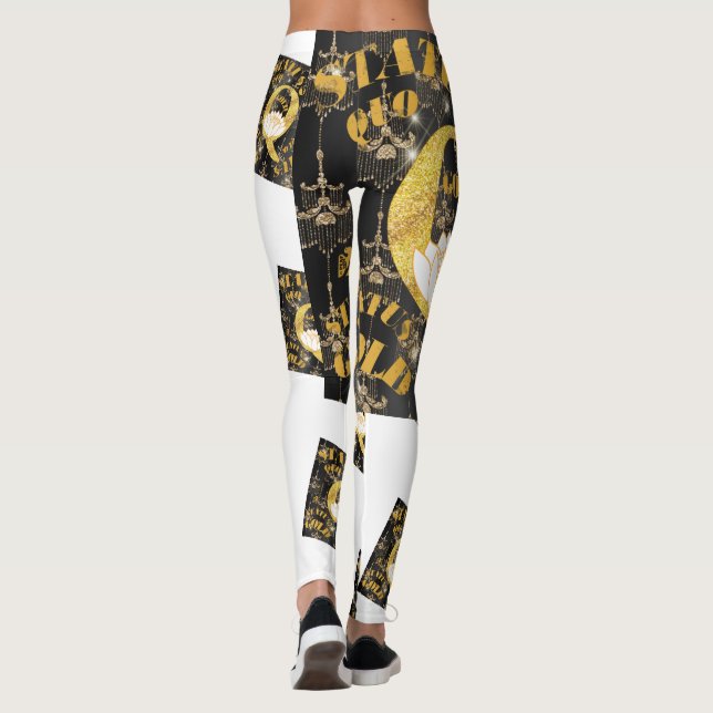 STATUS QUO GOLD - Status Collection© by Peafdove©  Leggings (Rückseite)